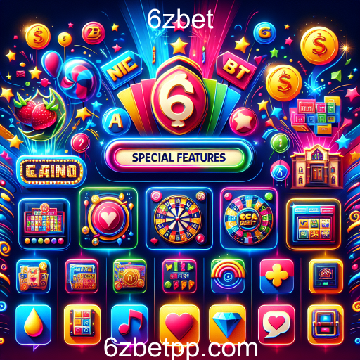 Descubra a Categoria de Recursos Especiais no 6zbet