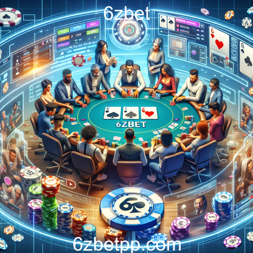 Poker Online: A Diversão e Estratégia em 6zbet